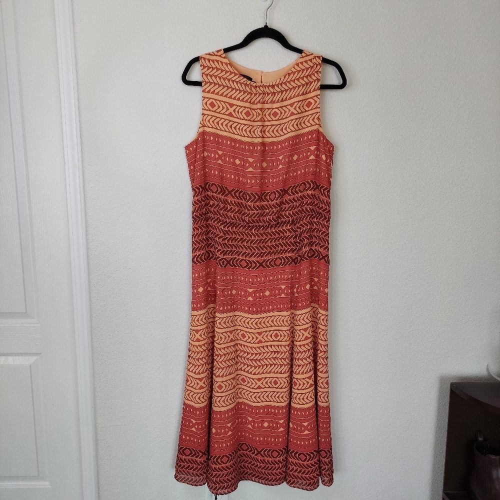 PENDLETON Geometric‎ Print Sleeveless Dress Size 12